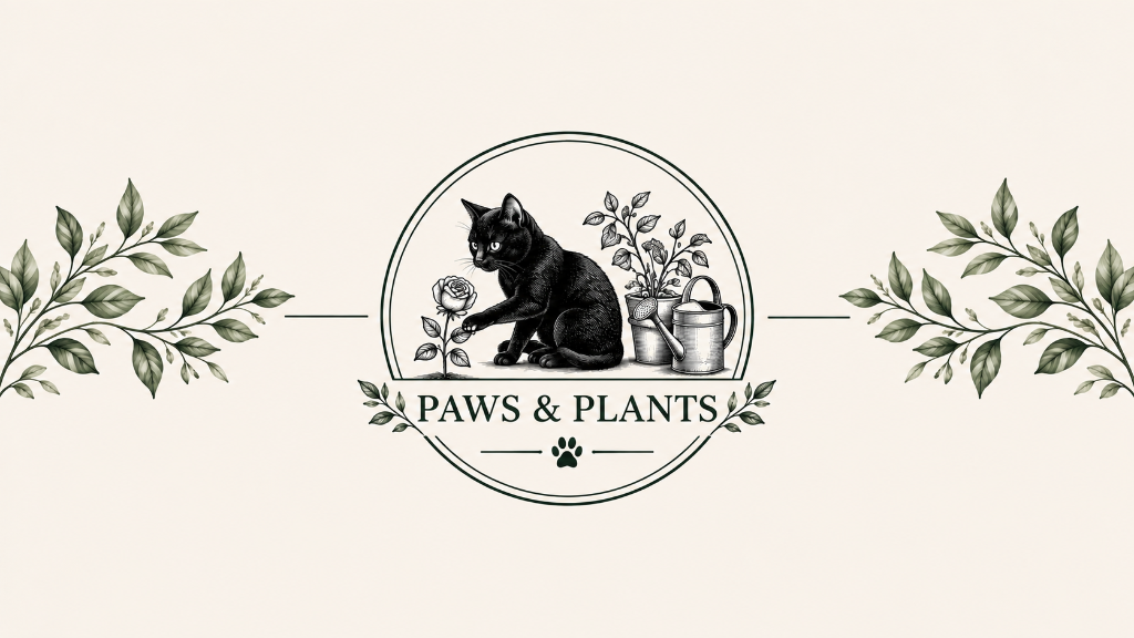 Paws & Plants Stamford Logo