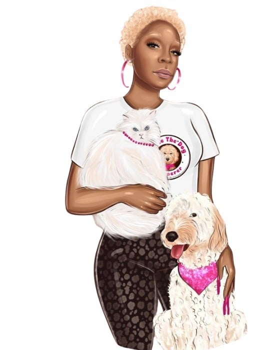 Jenae The Dog Whisperer Logo