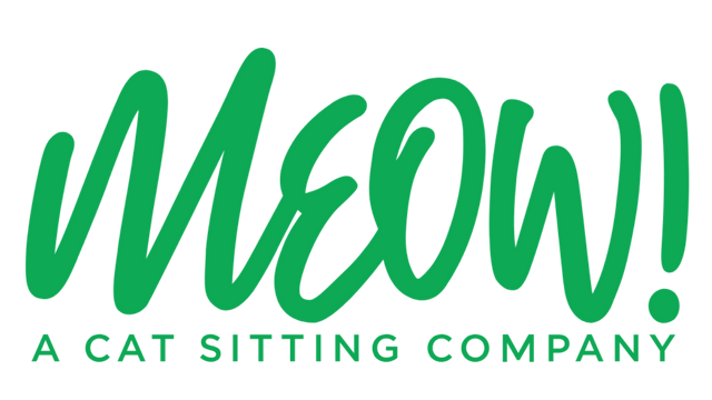 MEOW! A Cat Sitting Company Logo