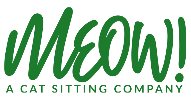 MEOW! A Cat Sitting Company Logo